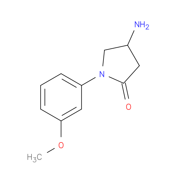 4-Amino-1-(3-methoxyphenyl)pyrrolidin-2-one hydrochloride