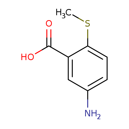 5-amino-2-(methylsulfanyl)benzoic acid