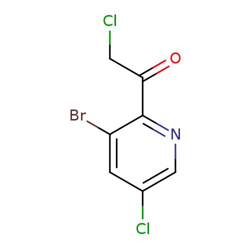 1-(3-Bromo-5-chloropyridin-2-yl)-2-chloroethanone
