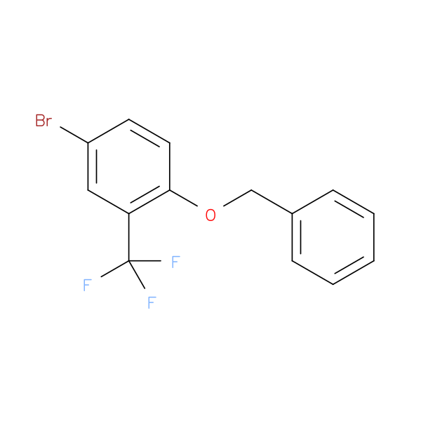 Benzene, 4-bromo-1-(phenylmethoxy)-2-(trifluoromethyl)-