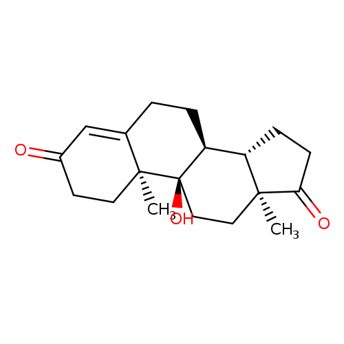 Androst-​4-​ene-​3,​17-​dione, 9-​hydroxy-