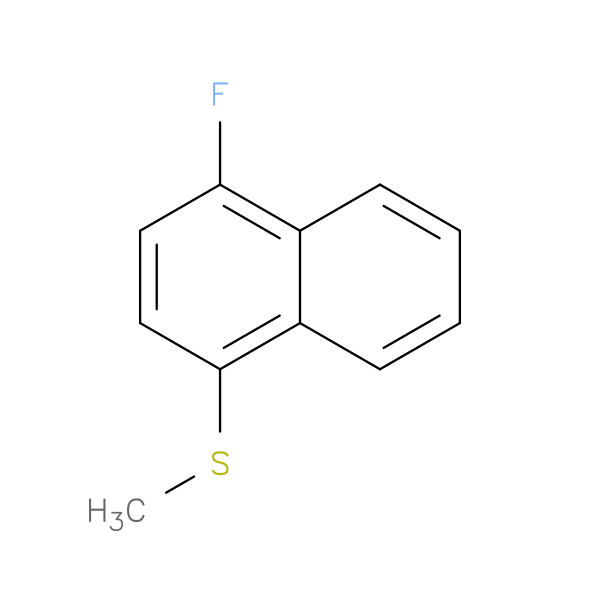 4-Fluoronaphthyl methyl sulfide