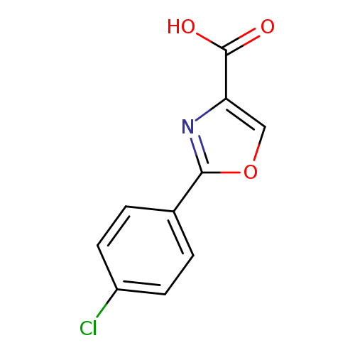 2-(4-Chlorophenyl)-4-oxazolecarboxylic acid