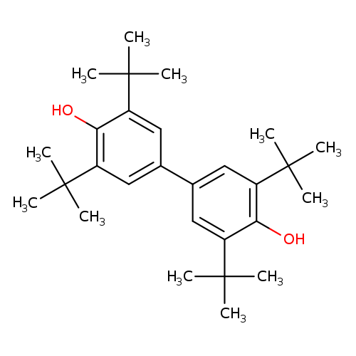 [1,1'-Biphenyl]-4,4'-diol,3,3',5,5'-tetrakis(1,1-dimethylethyl)-
