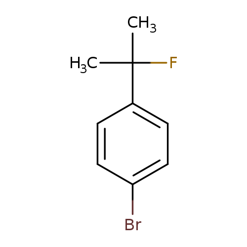 Benzene, 1-​bromo-​4-​(1-​fluoro-​1-​methylethyl)​-