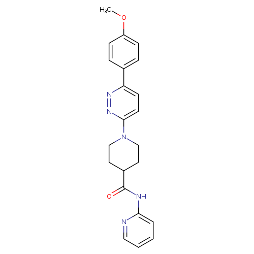 1-[6-(4-methoxyphenyl)pyridazin-3-yl]-N-(pyridin-2-yl)piperidine-4-carboxamide