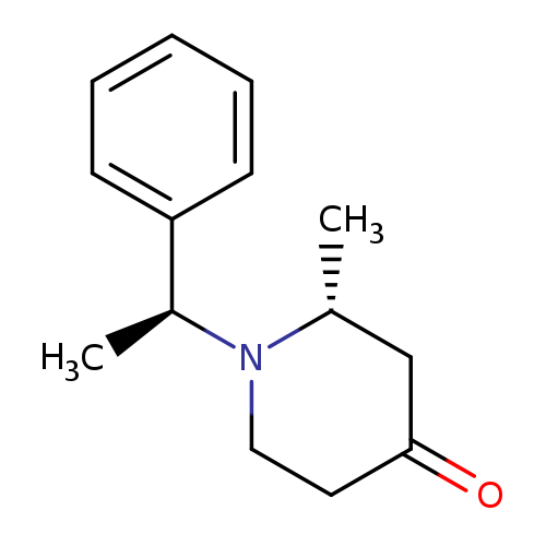 4-Piperidinone, 2-methyl-1-(1-phenylethyl)-, [R-(R*,S*)]-