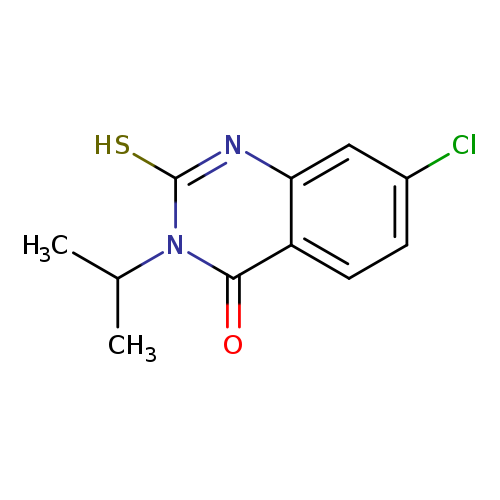 7-chloro-3-(propan-2-yl)-2-sulfanyl-3,4-dihydroquinazolin-4-one