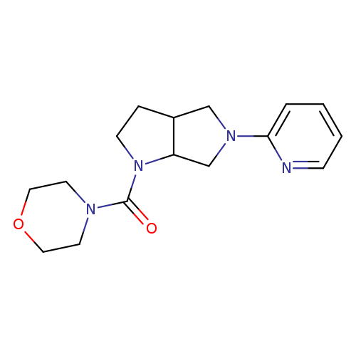 4-[5-(pyridin-2-yl)-octahydropyrrolo[3,4-b]pyrrole-1-carbonyl]morpholine