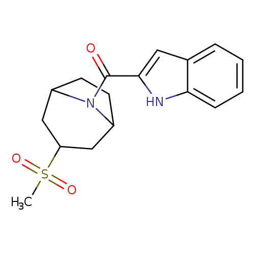 2-{3-methanesulfonyl-8-azabicyclo[3.2.1]octane-8-carbonyl}-1H-indole