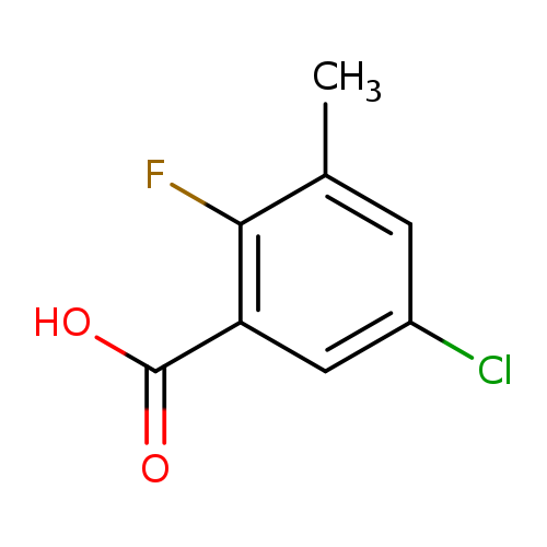 5-Chloro-2-fluoro-3-methylbenzoicacid