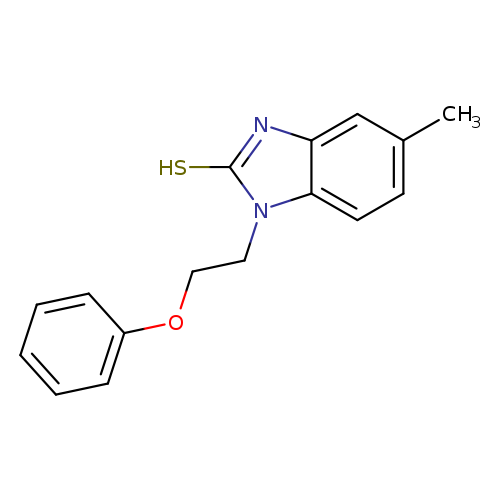 5-methyl-1-(2-phenoxyethyl)-1H-1,3-benzodiazole-2-thiol
