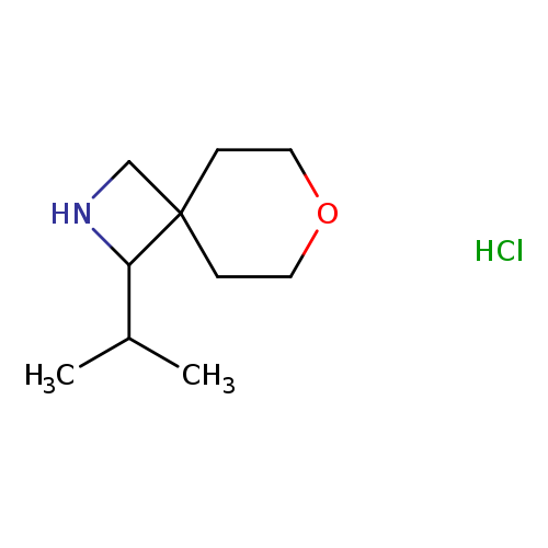 1-(propan-2-yl)-7-oxa-2-azaspiro[3.5]nonane hydrochloride