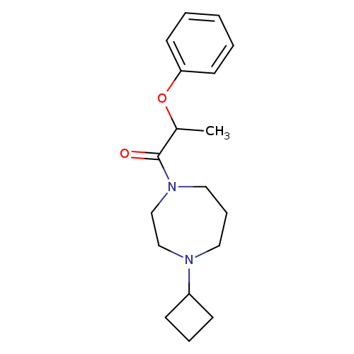 1-(4-cyclobutyl-1,4-diazepan-1-yl)-2-phenoxypropan-1-one