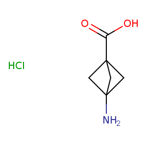 Bicyclo[1.1.1]pentane-1-carboxylic acid, 3-amino-, hydrochloride (1:1)