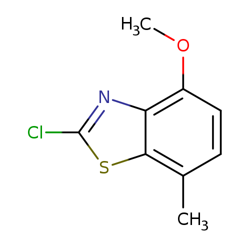 Benzothiazole, 2-chloro-4-methoxy-7-methyl- (9CI)