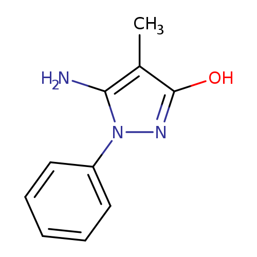 5-Amino-4-methyl-1-phenyl-1H-pyrazol-3(2H)-one