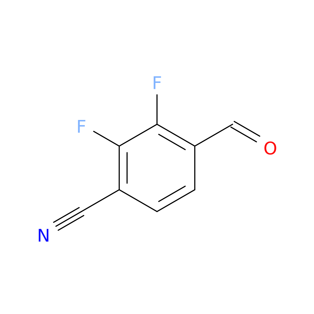 2,3-Difluoro-4-formylbenzonitrile