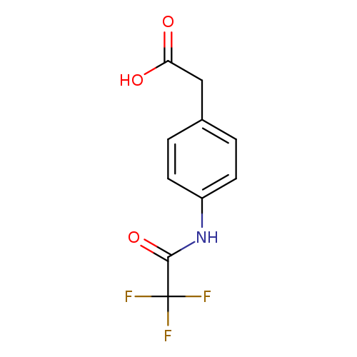 2-[4-(trifluoroacetamido)phenyl]acetic acid