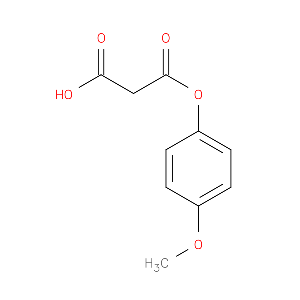 3-(4-methoxyphenoxy)-3-oxopropanoic acid