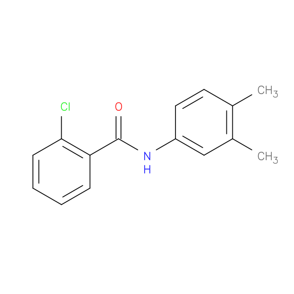 2-chloro-N-(3,4-dimethylphenyl)benzamide