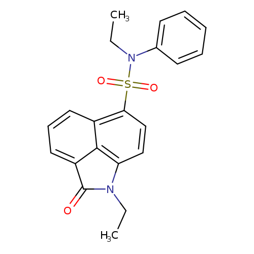 N,1-diethyl-2-oxo-N-phenyl-1,2-dihydrobenzo[cd]indole-6-sulfonamide