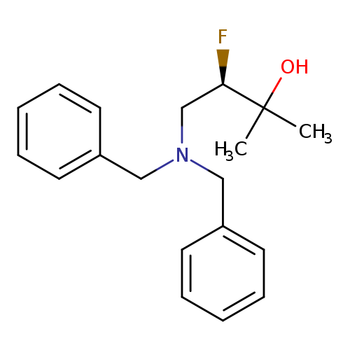 (R)-4-(Dibenzylamino)-3-fluoro-2-methyl-2-butanol