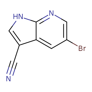 5-bromo-1H-pyrrolo[2,3-b]pyridine-3-carbonitrile