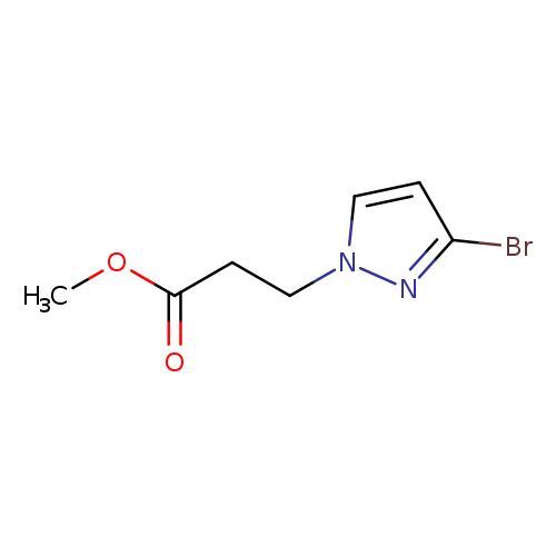 methyl 3-(3-bromo-1H-pyrazol-1-yl)propanoate