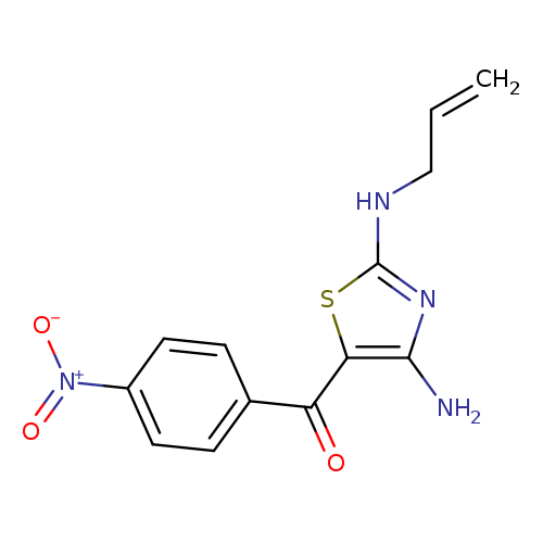 5-(4-nitrobenzoyl)-N2-(prop-2-en-1-yl)-1,3-thiazole-2,4-diamine