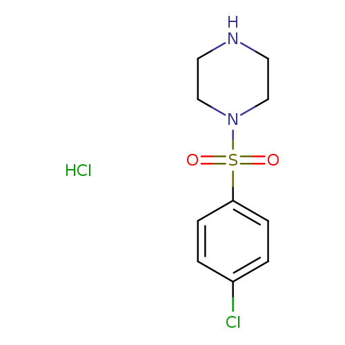 1-(4-Chlorobenzenesulfonyl)piperazine hydrochloride