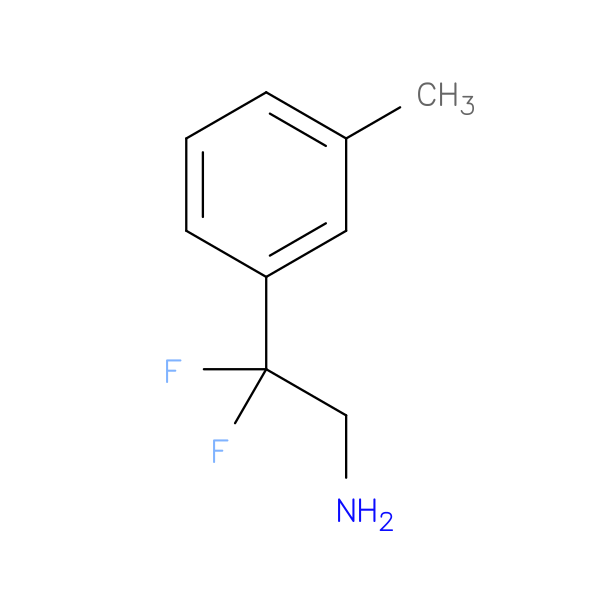 2,2-Difluoro-2-(3-methylphenyl)ethanamine