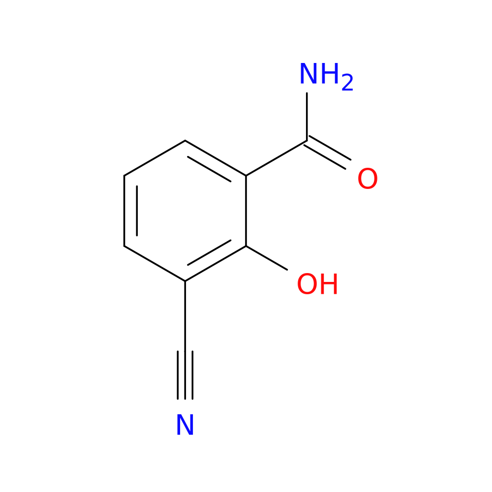 3-cyano-2-hydroxybenzamide