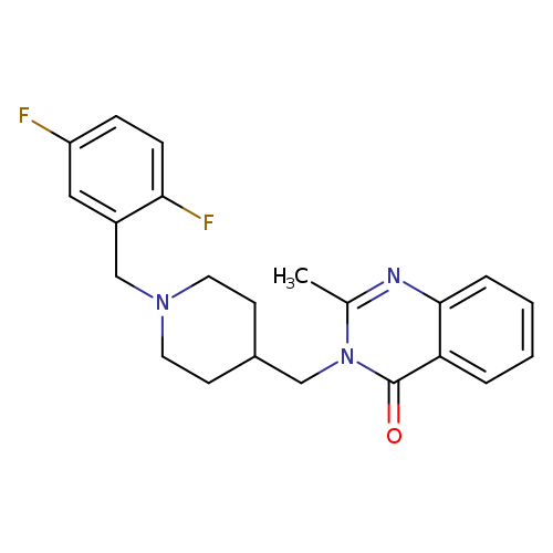 3-({1-[(2,5-difluorophenyl)methyl]piperidin-4-yl}methyl)-2-methyl-3,4-dihydroquinazolin-4-one