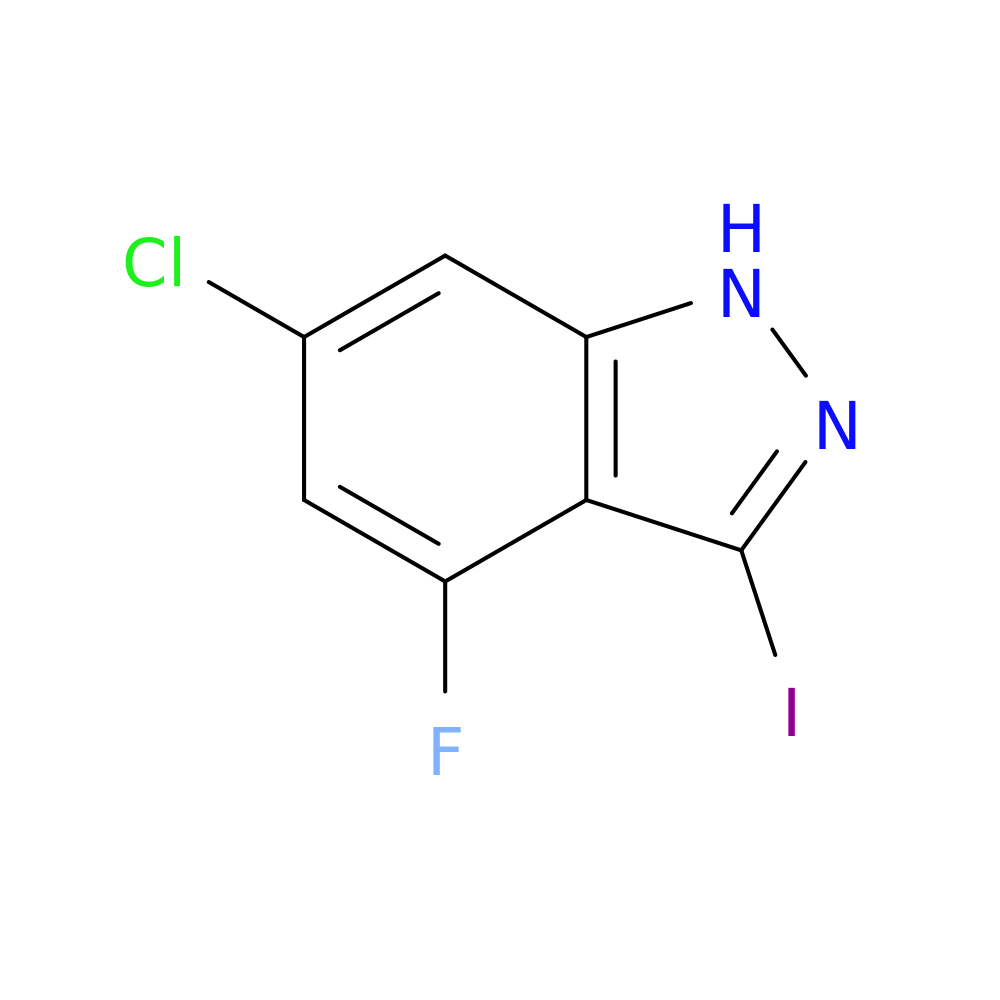 6-Chloro-4-fluoro-3-iodo-1H-indazole