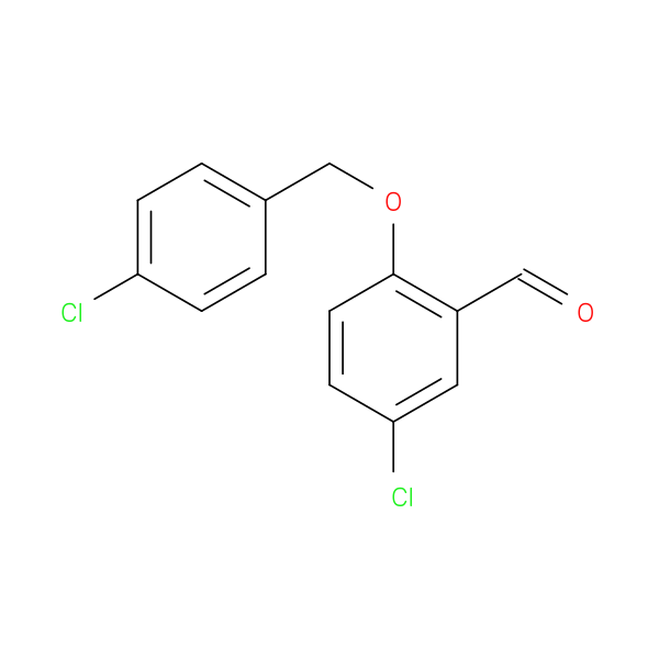 5-Chloro-2-[(4-chlorobenzyl)oxy]benzaldehyde