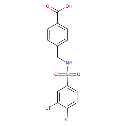4-(3,4-dichlorobenzenesulfonamidomethyl)benzoic acid