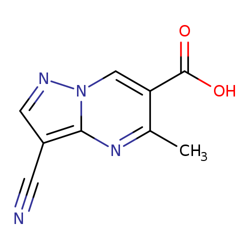 3-cyano-5-methylpyrazolo[1,5-a]pyrimidine-6-carboxylicacid
