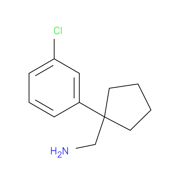 [1-(3-chlorophenyl)cyclopentyl]methanamine