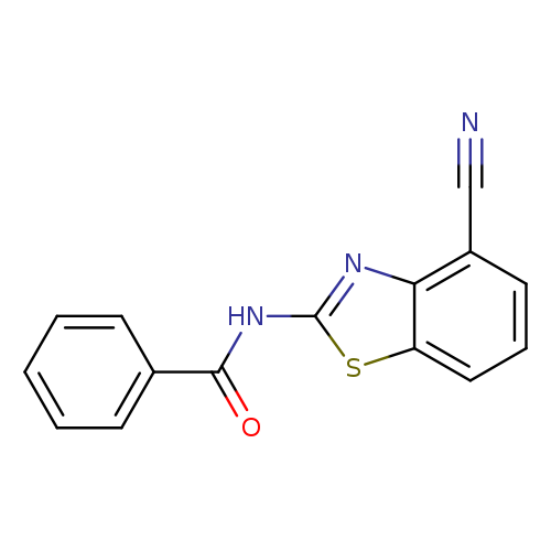 N-(4-cyano-1,3-benzothiazol-2-yl)benzamide