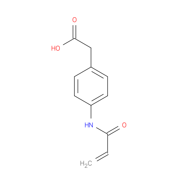 2-[4-(prop-2-enamido)phenyl]acetic acid