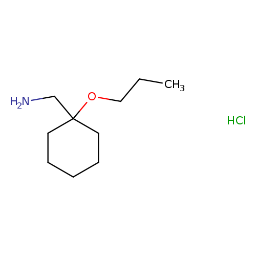 (1-propoxycyclohexyl)methanamine hydrochloride