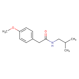 N-isobutyl-2-(4-methoxyphenyl)acetamide