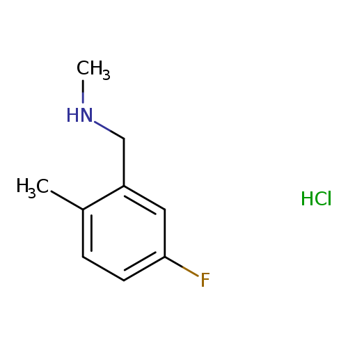 [(5-Fluoro-2-methylphenyl)methyl](methyl)amine hydrochloride
