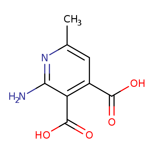 3,4-Pyridinedicarboxylicacid, 2-amino-6-methyl-