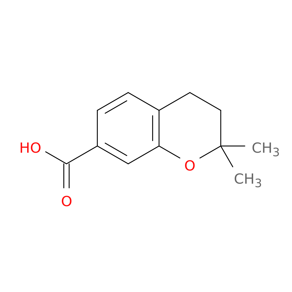2,2-dimethyl-3,4-dihydro-2H-1-benzopyran-7-carboxylic acid