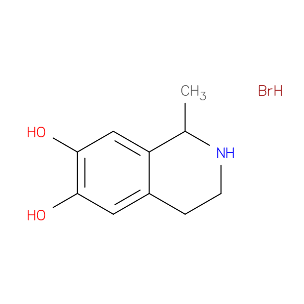 1-Methyl-1,2,3,4-tetrahydroisoquinoline-6,7-diol hydrobromide