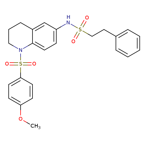 N-[1-(4-methoxybenzenesulfonyl)-1,2,3,4-tetrahydroquinolin-6-yl]-2-phenylethane-1-sulfonamide