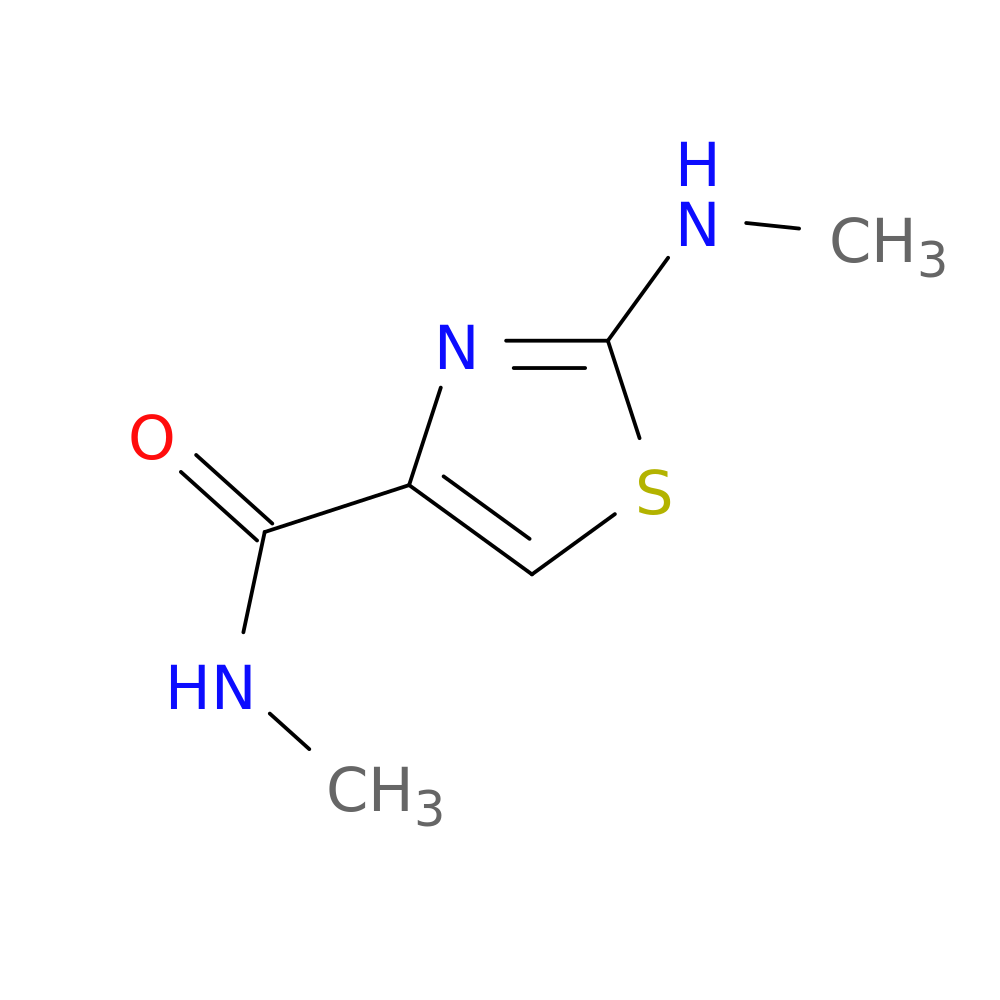 N-Methyl-2-(methylamino)-1,3-thiazole-4-carboxamide