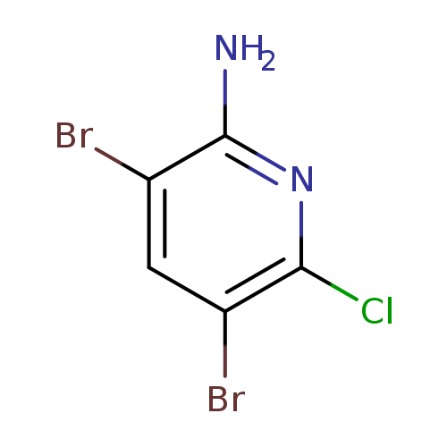 2-Pyridinamine, 3,5-dibromo-6-chloro-